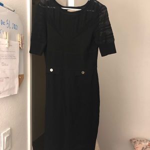 Karen Millen Fitted Knit Dress